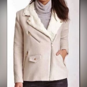 Manteau W118 By Walter Baker - Col En Fourrure De Lapin, Taille S, Neuf Avec étiquettes